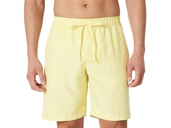 AE Mens 9in QuickDry Swim Trunk (Olive)