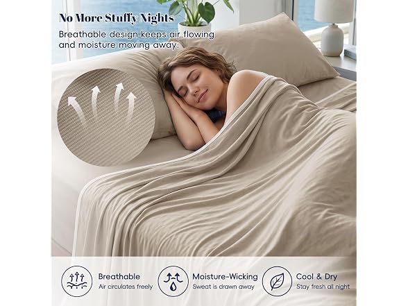 PHF Taupe Cooling Blanket King 108"x90"