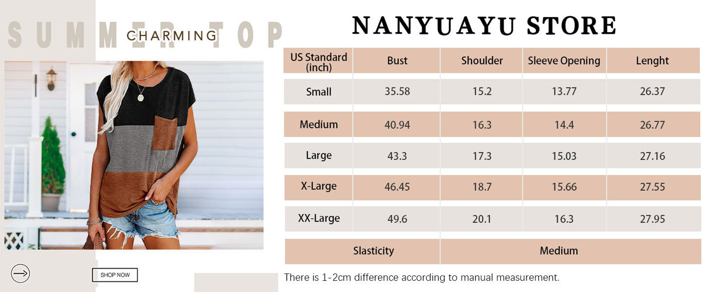 2 Pack Womens Casual Short Sleeve Shirt  - Gallery 14