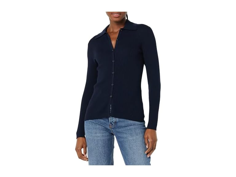 Amazon Essentials Womens Fine Gauge Stretch - Gallery 8