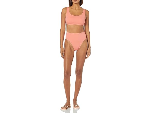 Amazon Essentials Women's High Leg Bikini Bottom