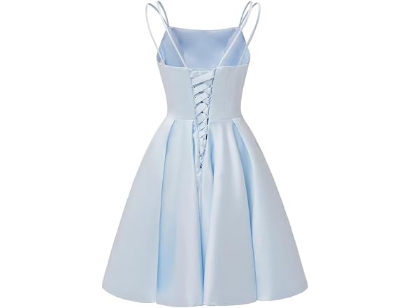 Tianzhihe Women (10) Satin Line Homecoming Dresses
