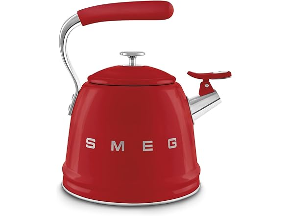 SMEG Retro Stovetop Whistling Kettle
