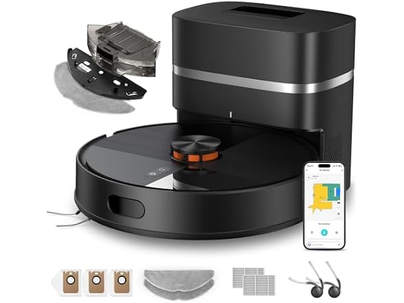 LVKANGDA Robot Vacuum and Mop Combo