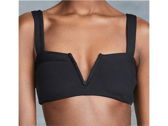 L*Space Women (S) Ribbed Lee Lee Top-S Bikini