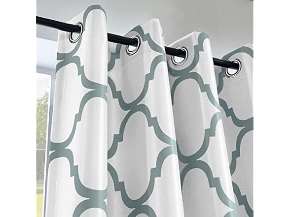 Melodieux Moroccan Fashion Curtains, 52"x63", (1 Panel)