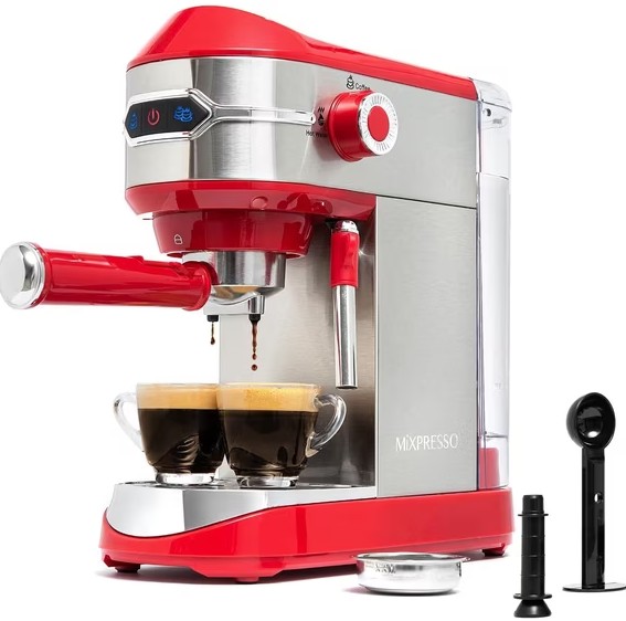 Mixpresso 15-Bar Automatic Espresso Machine with Milk Frother - Gallery 8
