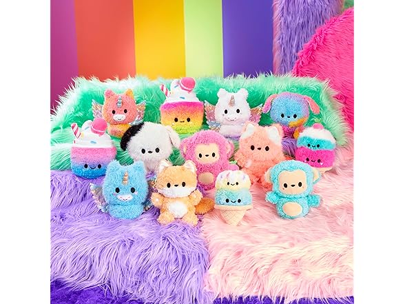 Fluffie Stuffiez Double Scoop Ice Cream Plush