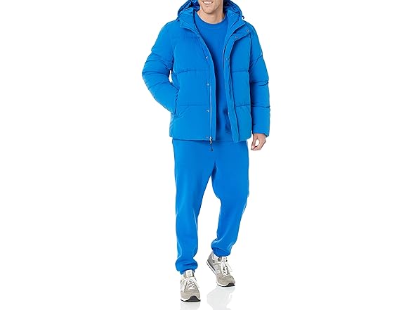 Amazon Essentials Mens Hooded Puffer Coat
