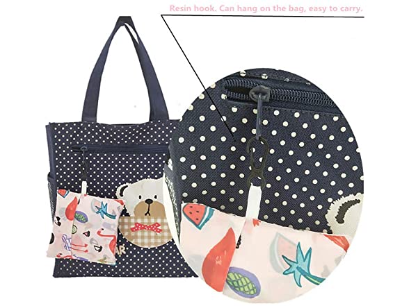 6 Pack Reusable Grocery Bags Set