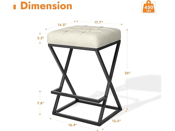 VATROS Bar stools