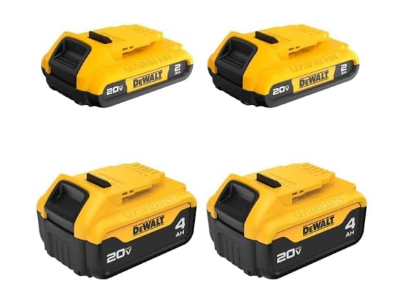 Dewalt DCB3244 DEWALT 20V MAX 4 Battery Kit