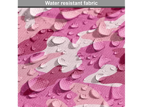 Ambesonne Camo Print Fabric by The Yard, Pink