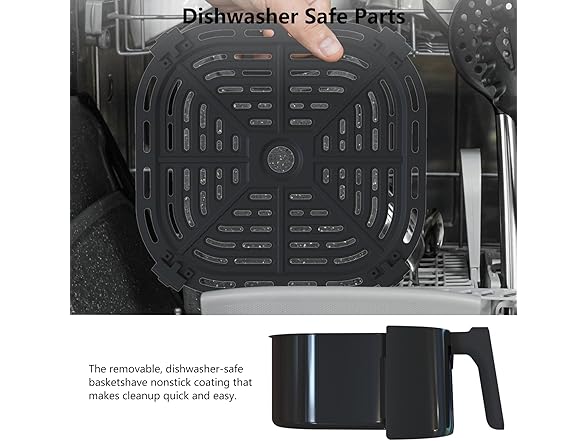 Adoolla Air Fryer Oven 5 Qt Large