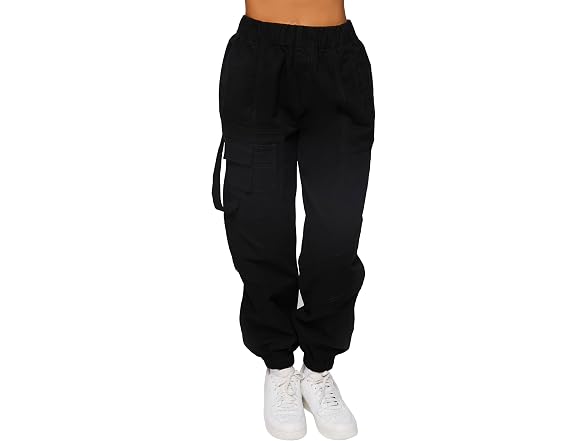 Forever 21 (L) Twill Cargo Joggers