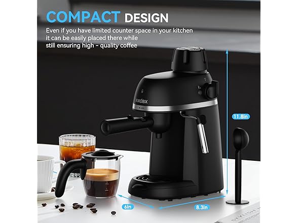 3.5 Bar Espresso & Cappuccino Machine