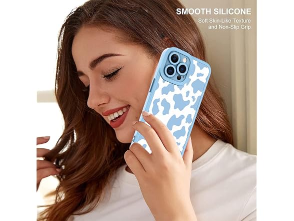 ZIYE for iPhone 13 Pro Max Case Cow