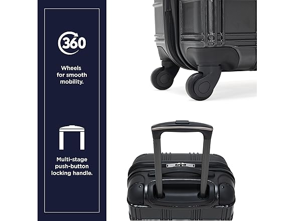 Ben Sherman Nottingham Hardside 4-Wheel Spinner Luggage