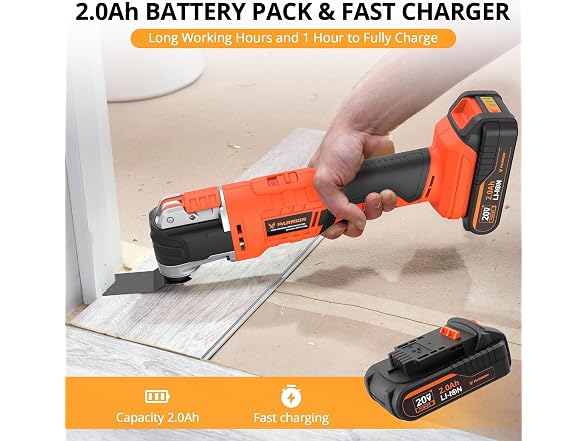 TILSWALL USPROM01 2 Amp Oscillating Saw Orange