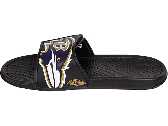 BALTIMORE RAVENS (11-12) Mens Cropped Big Logo Slide
