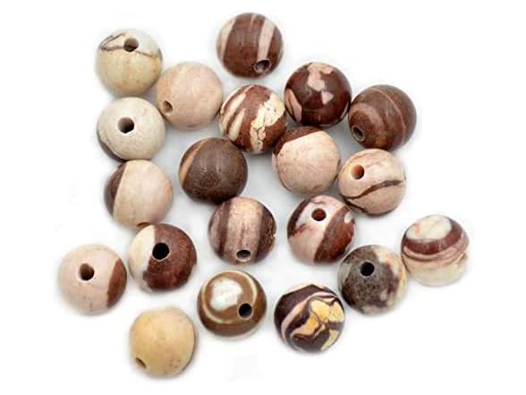 AD Beads Natural Gemstone 10mm Round Loose Beads