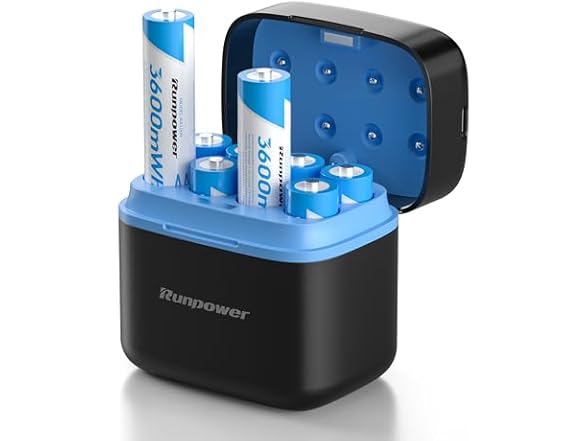 Runpower AA Battery Fast Charger