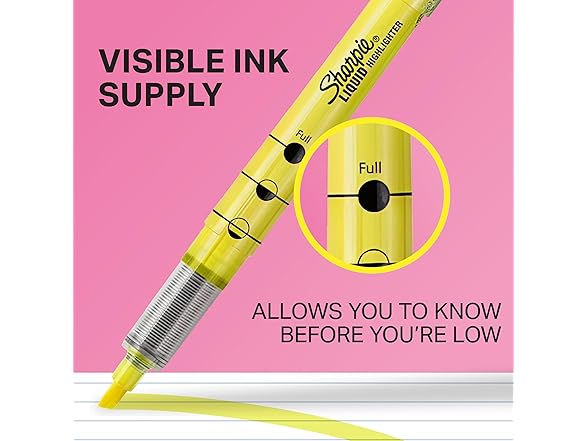 Sharpie Liquid Highlighters Chisel Tip, 10 Count