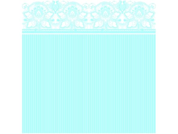 Bluesky Trading Cocktail Napkins Light Blue Lace