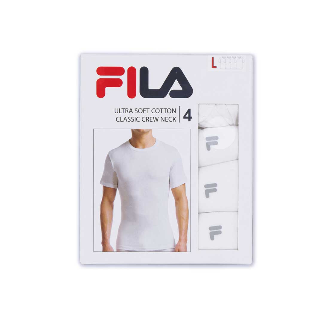 FILA Men's Solid Crew Neck T-Shirts (4Pk) - Gallery 7