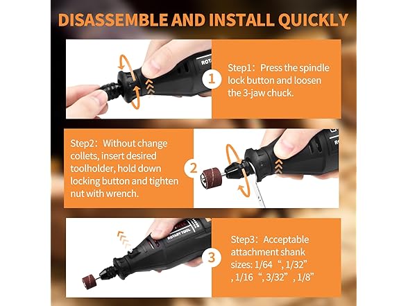 GOXAWEE Rotary Tool Kit