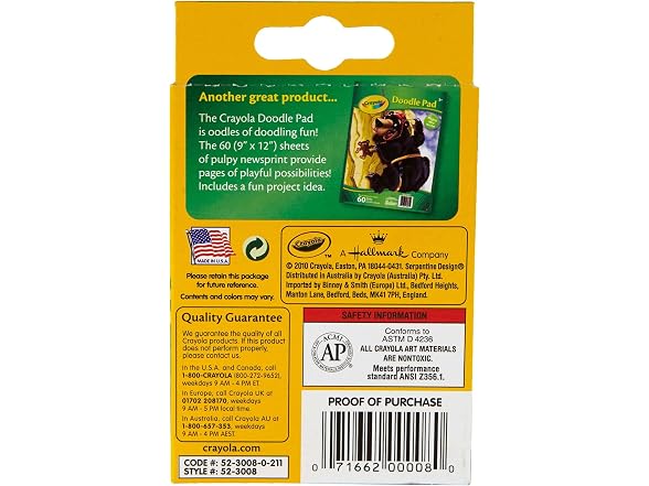 Crayola Crayons Classic Colors 3PK