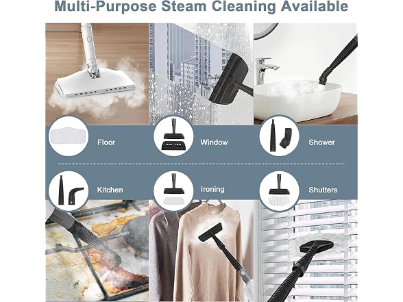 ACHTFACH 6-in-1 Steam Mop