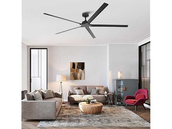Parrot Uncle 72 Inch Large Ceiling Fan -Choose Color