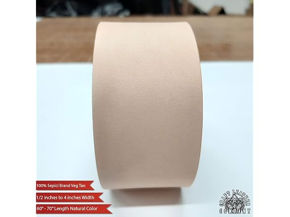 Sepici Leather Strap Natural 1/2" Inch