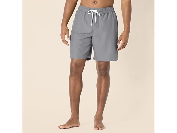 Amazon Essentials Men's 9" Swim Trunks with Mesh Lining