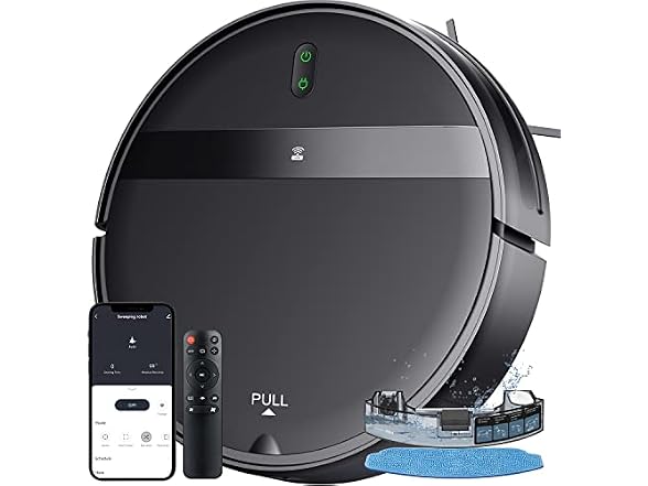 Kilgone W0056 Robot Vacuum and Mop Combo
