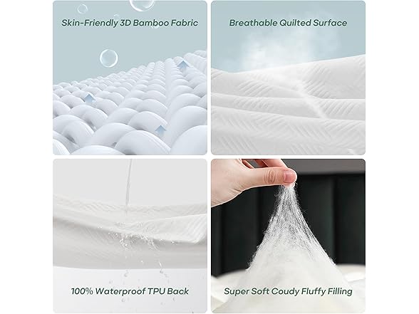 Waterproof mattress protector