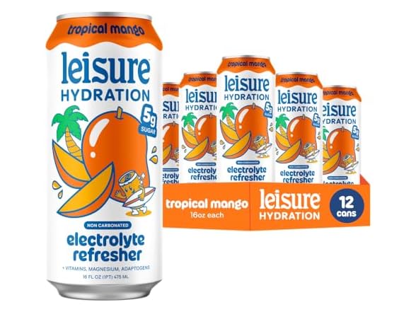 Leisure Hydration Non-Carbonated Electrolyte Refresher