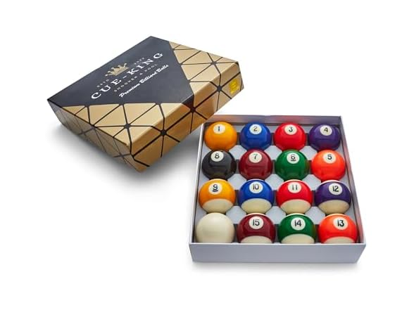 Cue-King Pool Billiard Balls, Grade AA