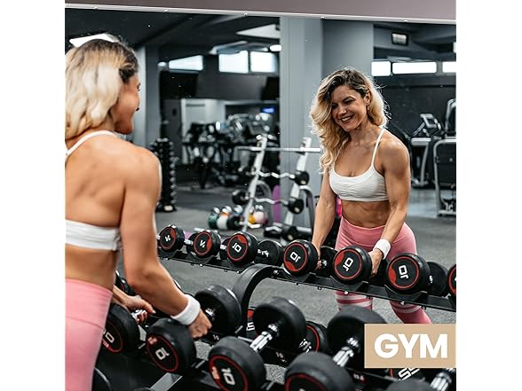 56''x16'' 3PCS Mirrors for Home Gym