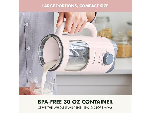 GreenPan 30oz Nut Milk Maker Machine