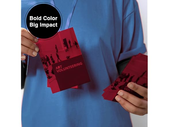 PrintWorks PrintWorks Bright Red Colored Cardstock