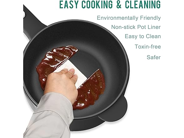 Black Electric Hot Pot