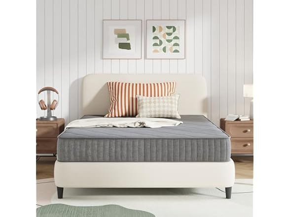 Novilla 8 inch Full Size Mattress, NanoGEL