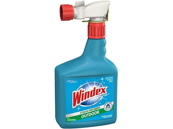 Windex Outdoor Glass Cleaner, 32oz