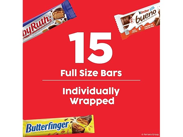 Butterfinger Baby Ruth Kinder Variety 26