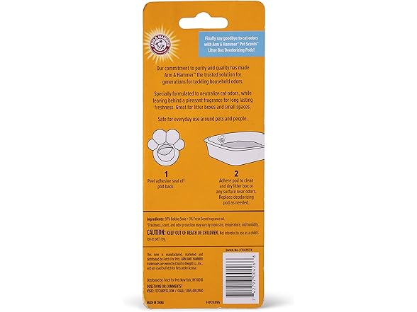 Arm & Hammer Pets Cat Litter Box Deodor