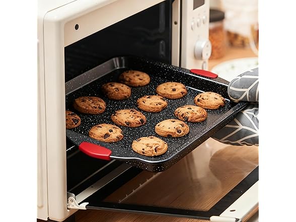 Anveena 3-Piece Nonstick Oven Baking Pans
