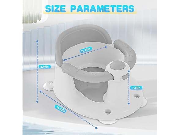 WETIFY Baby Bath Seat