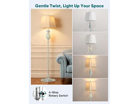 PARTPHONER Vintage Floor Lamp